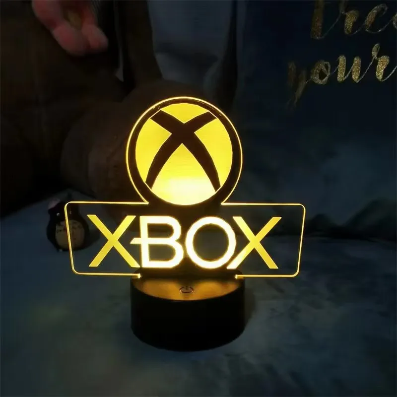 

16-цветная Меняющая Цвета Игровая Ночная Лампа С 3D-иллюзией Для Playstation4, Лампа С Надписью «Не Беспокоить», Настольная Л...