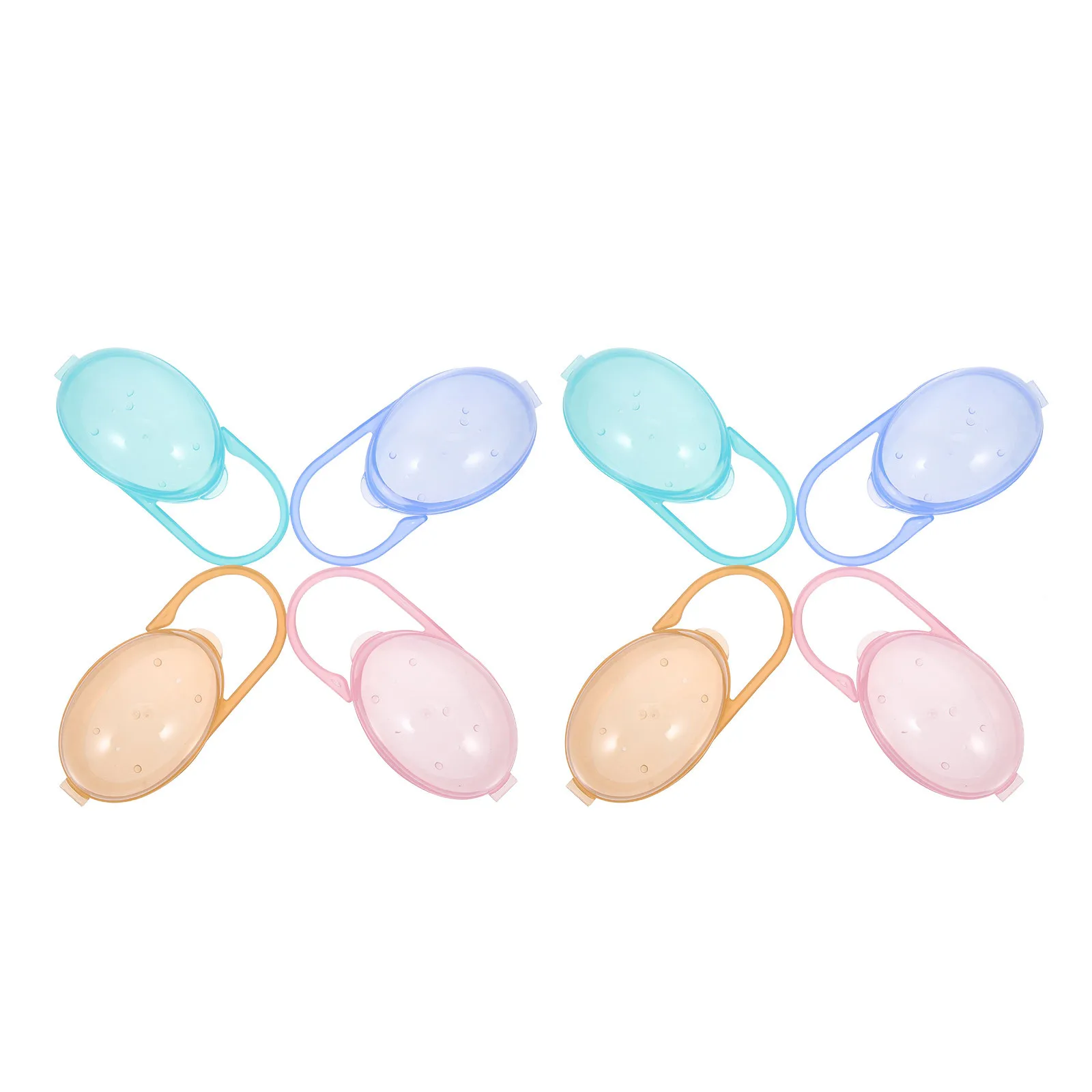 8 шт., чехлы для сосок, портативный держатель для детского молока, соски, коробка, сумка для подгузников, контейнер для соски премиум-класса, новый подарок для родителей (art.: 3920d46999031) - 3920d46999031