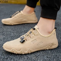 spring and summer new mesh breathable sneakers trend all match casual shoes mens fashion sports shoes