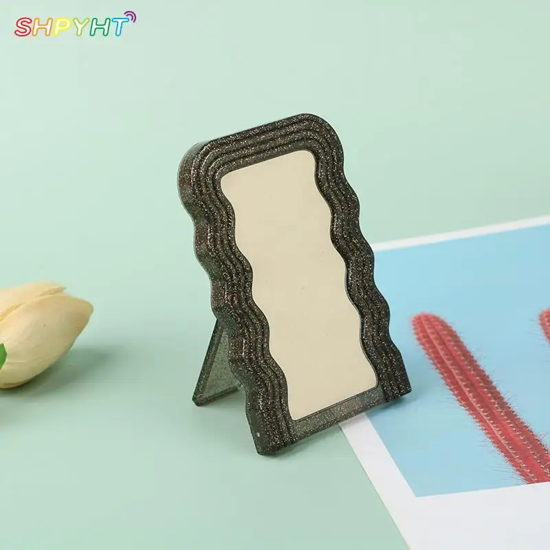 

1/12 Dollhouse Mini Dressing Mirror Makeup Mirror Model Simulation Fitting Room Furniture Supplies Ornaments