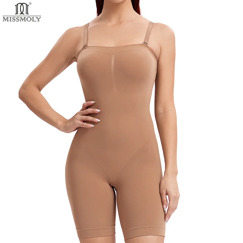 Women Full Body Shaper Seamless Slimming Waist Trainer Bodysuit Tummy Control Corset MISS MOLY Sexy Thigh Slimmer Faja Shapewear