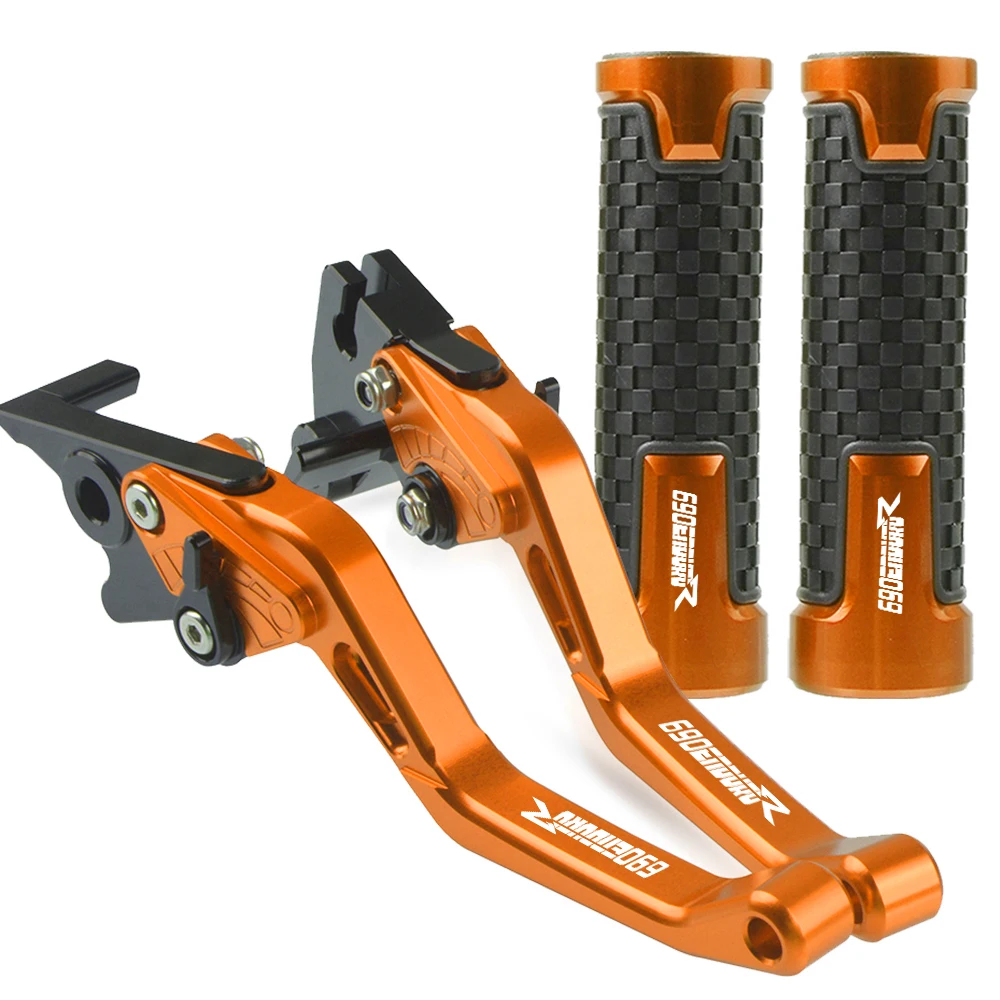 

New For 690EnduRoR 690 EnduRoR 2014-2017 2015 2016 Motorcycle CNC Aluminum Adjustable Foldable Short Brake Handle Clutch Levers