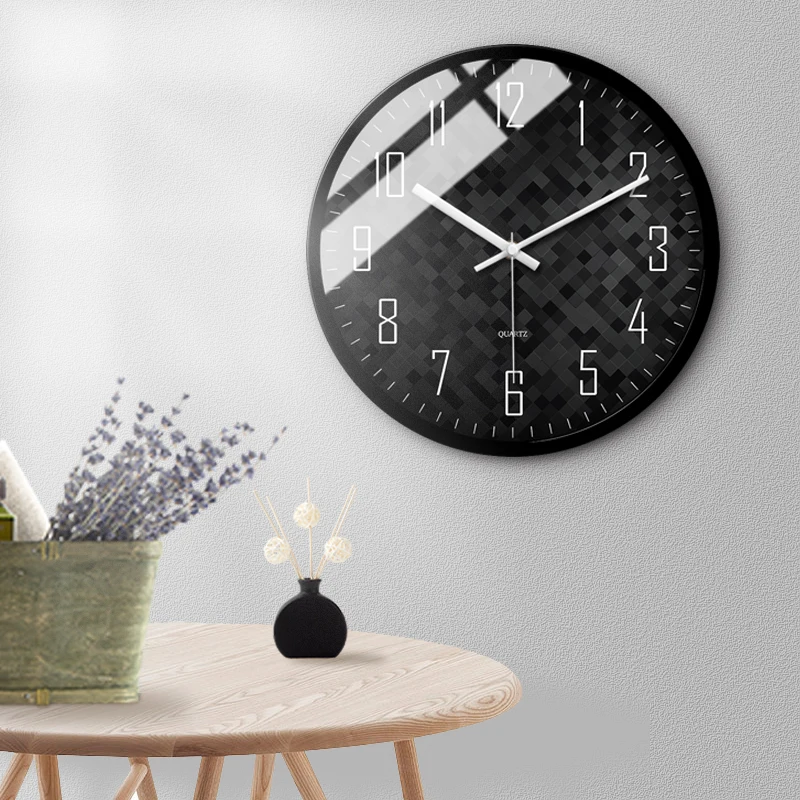 

Luxury Stylish Nordic Wall Clock Modern Living Room Silent Wall Clock Kitchen Bedroom Hands Duvar Saati Minimalist Decor WK50WC