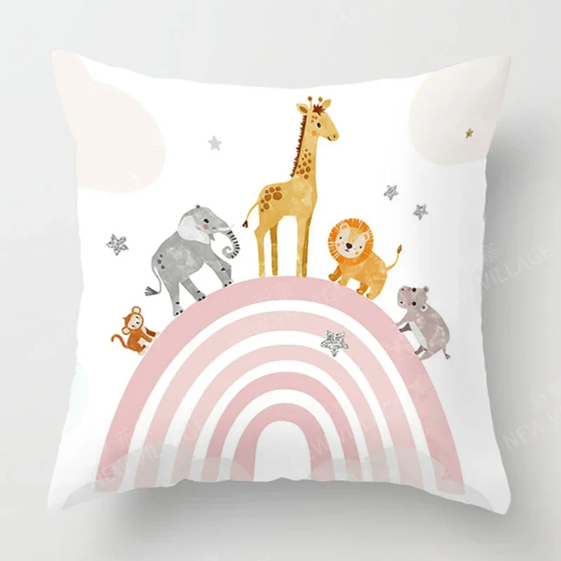 Скандинавский осенний домашний декор наволочка для дивана чехол подушки 45x45 см