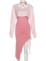 Платье, топ и брошь#5