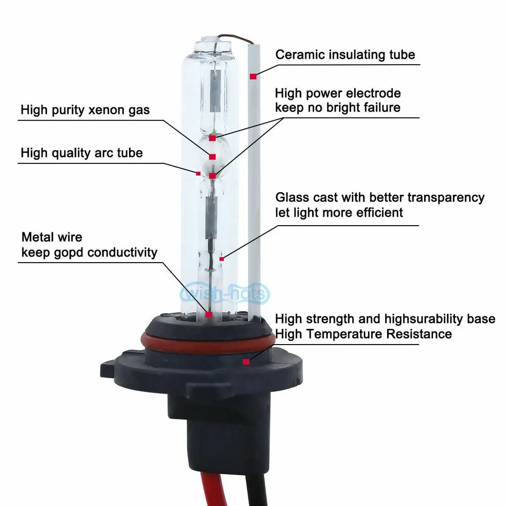 55 Вт 5202 2504 Hid противотуманная фара комплект для преобразования супер ярких