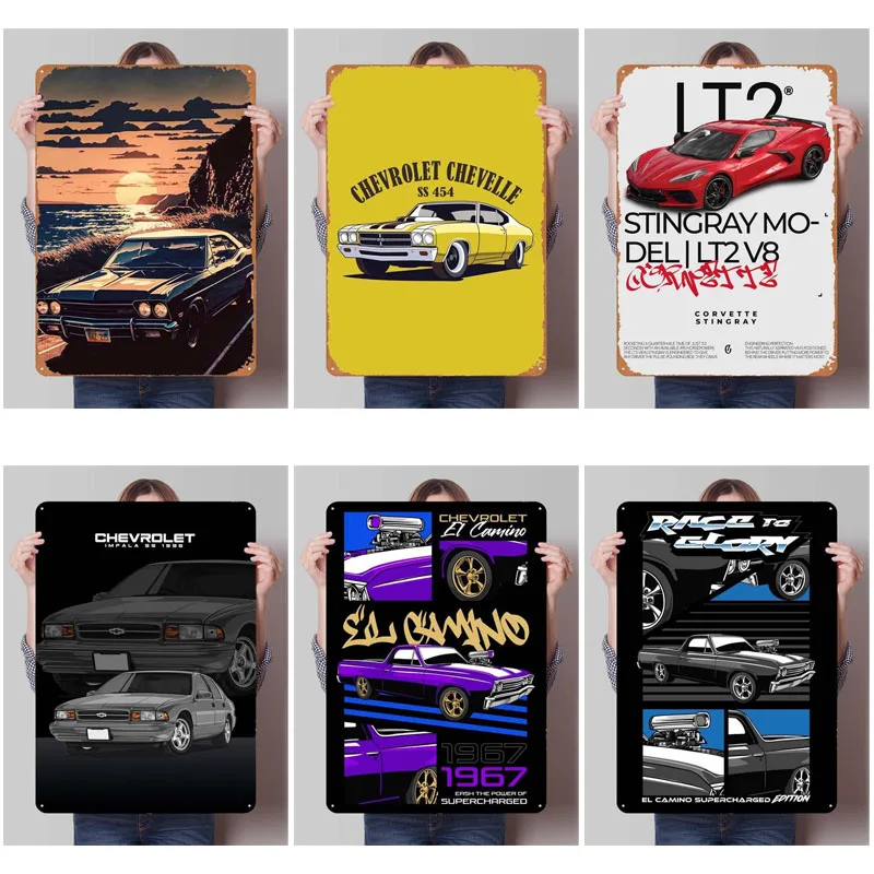 Металлическая подвеска для Chevrolet Настенный декор гостиной мужской