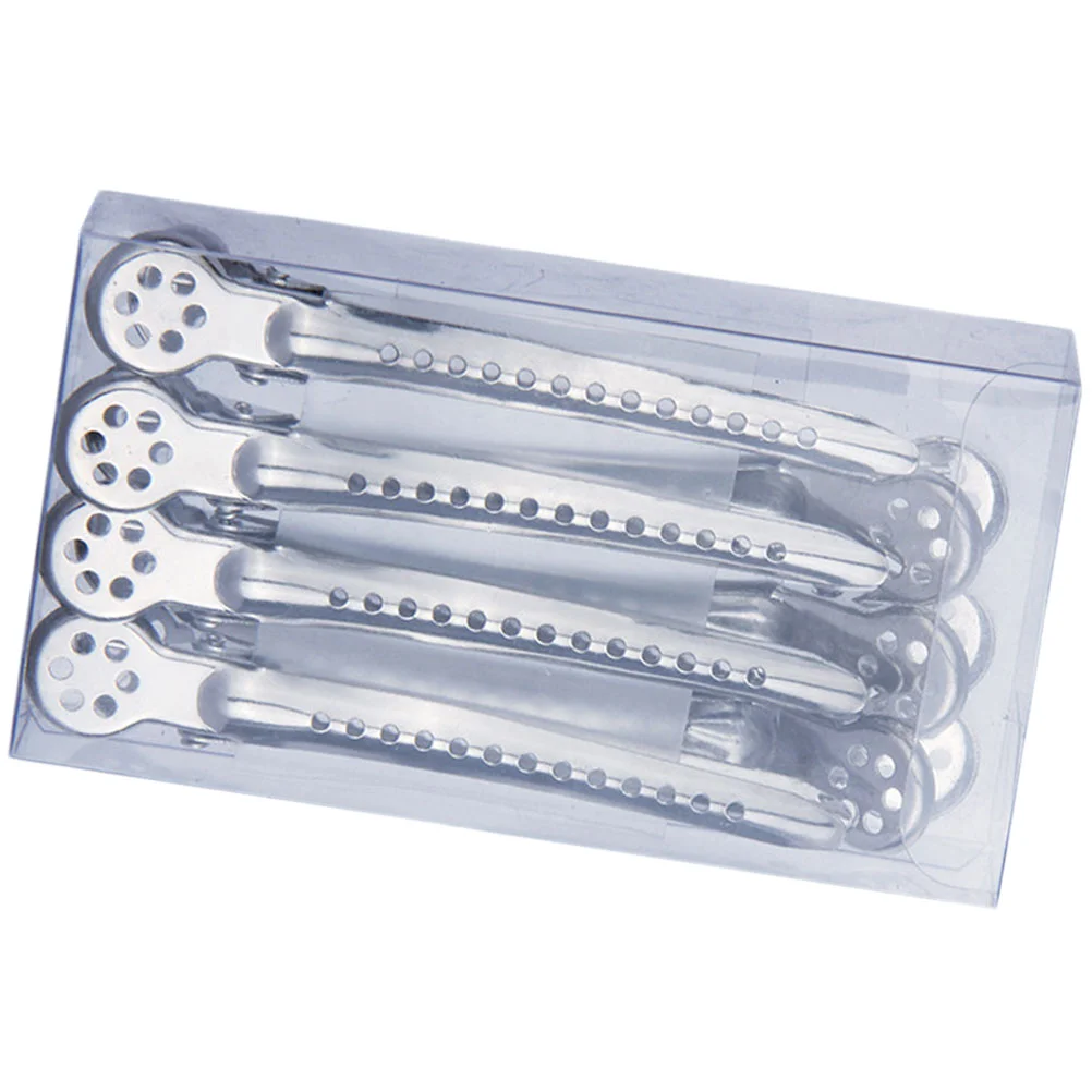 

Hair Clips Hairdressing Styling Duck Sectioning Bill Clamp Metal Clipbendalligator Dividing Cutting Salon Hairpin Separating