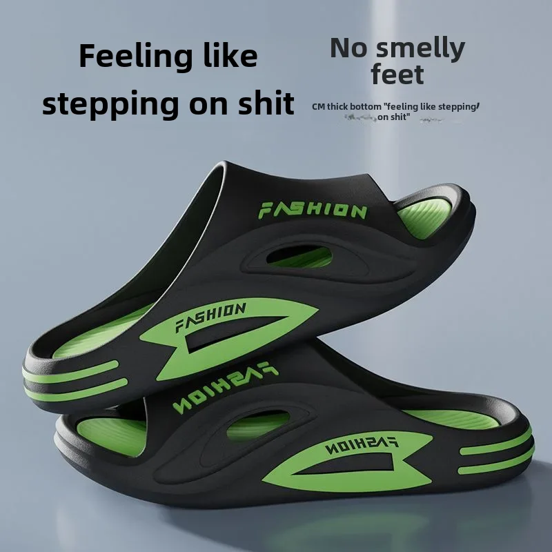 Мужские летние тапочки 2024 спортивная верхняя одежда для вождения автомобиля