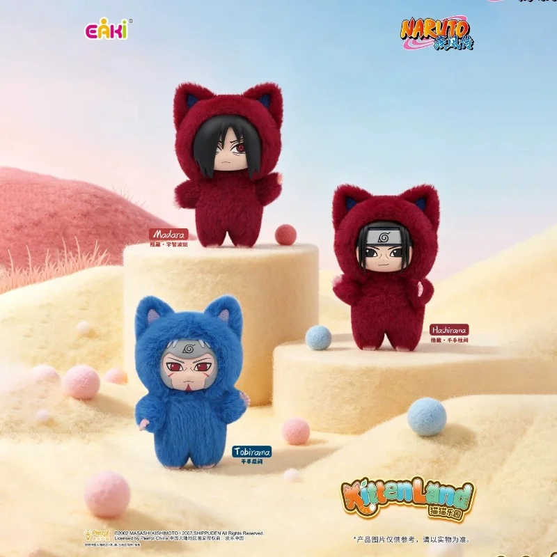 Фото Абсолютно новая, оригинальная, в наличии: коллекционная фигурка EAKI Naruto Cat Paradise Vinyl Series Vol.3 из ПВХ, 11 см, аниме-фигурка, подарок на день рождения №4