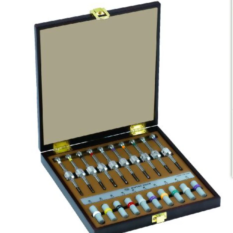 

Отвертка для часов, инструмент для установки часов, 10 штук, деревянный ящик с комплектом бустера, отвертка Gangyuan GY004