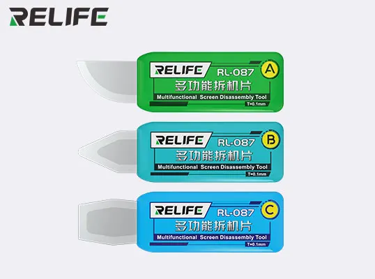 

RELIFE RL-087 Набор инструментов для разборки экрана 3 в 1
