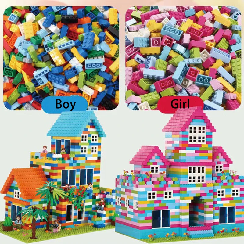 

New Building Blocks City DIY Creative Bricks Toys Bulk Random Model Parts Figures Educational Kids Toys for Children Gifts