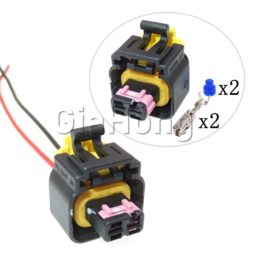

1 Set 2 Ways Car Modification Plug 4410801 Auto Wiring Harness Socket Automobile Electrical Connector