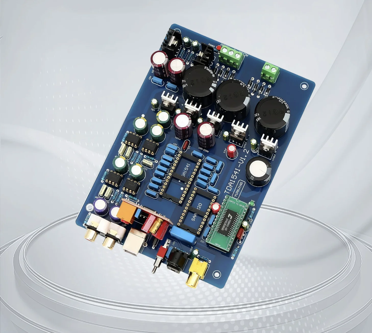 Фото Плата аудиодекодера TDA1541 |   Оптические/коаксиальные/USB-входы, модуль USB CS8412 + NE5534 + PCM2704 №5