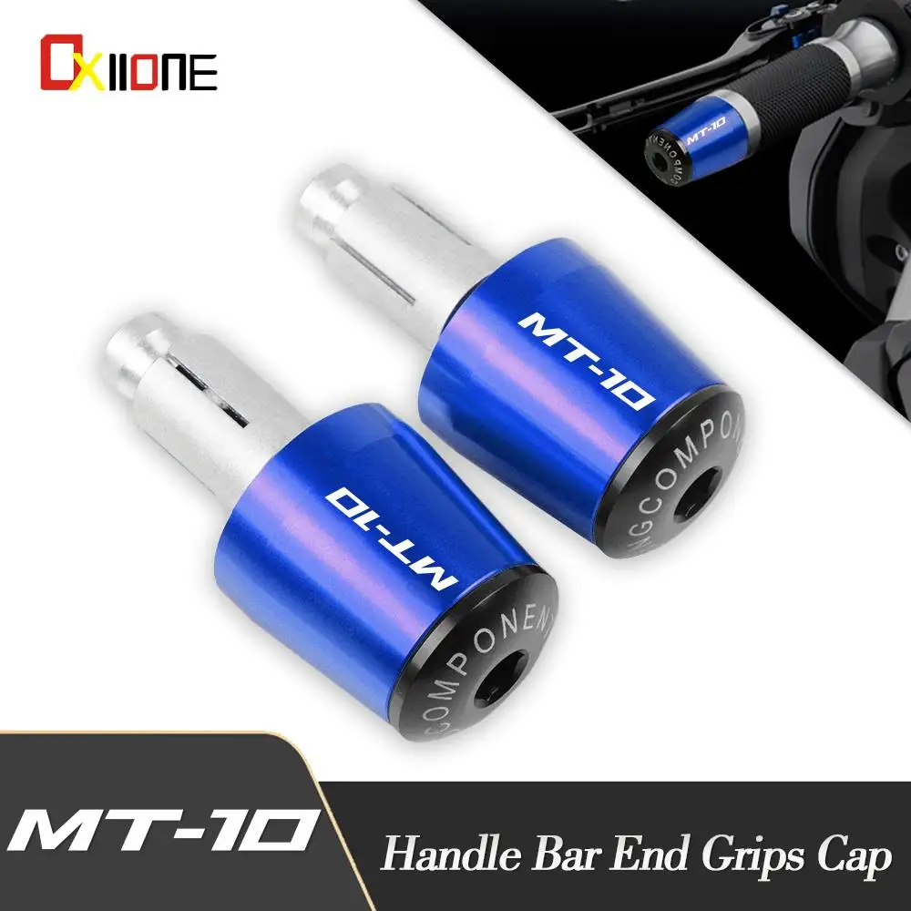 

Motorcycle Handle 7/8"22mm Gear Balanced Plug Slider HandleBar End Grips Cap For YAMAHA MT10 2016-2021 Motorcycle Accessories