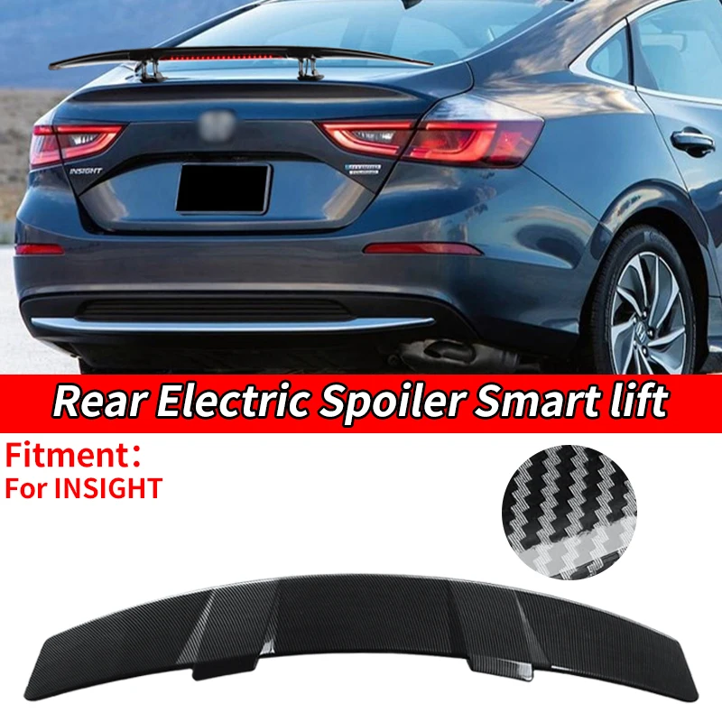 

Car Universal Electric Rear Spoiler Wing Trunk Tail Remote Control Modification Accessorie For Honda-INSIGHT