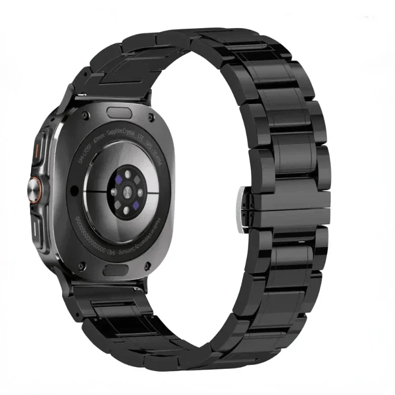 Керамический + металлический ремешок для Samsung Galaxy Watch Ultra 47 мм спортивный браслет 7