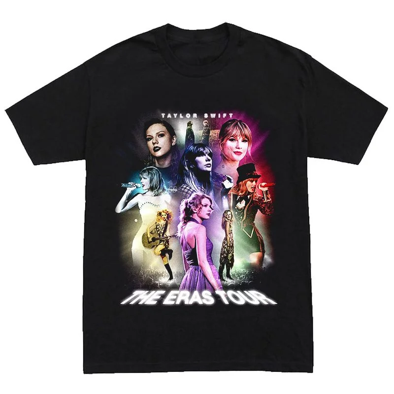 

Summer Pure Cotton Taylor Printed T-Shirt for Men/Women T shirt Gift for Fans Music Concert Short Sleeve Swift Unisex Streetwear