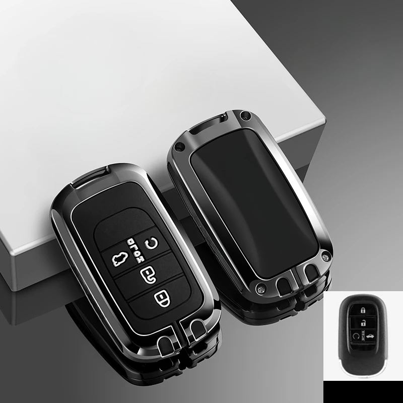 

Чехол для автомобильного ключа, чехол для Honda CIVIC Accord Interga CRV XRV Breeze Avancier VEZEL, сумка для ключей, автоаксессуары 2024