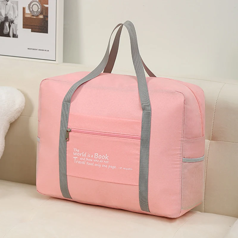

New Oxford Cloth Travel Bags Multi Functional Large Capacity Storage Bag Women Handbag Foldable Convenient Travel Bag