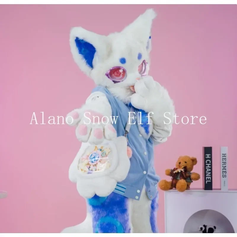 Ноги животных потому что губка меховой костюм аксессуары для косплея сумка