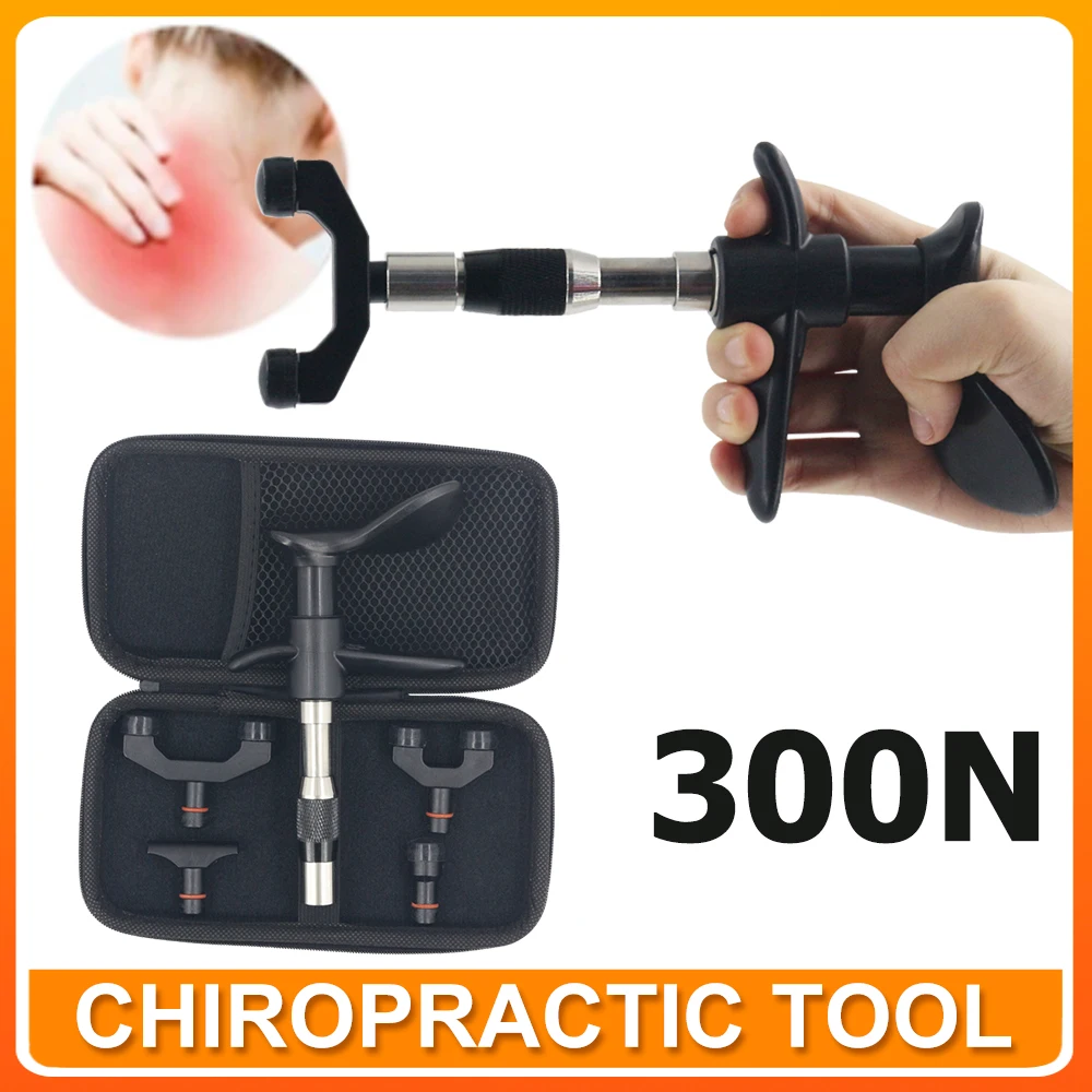 

Новый портативный хиропрактика, регулирующий инструмент, ручной, с четырьмя головками, для релаксации мышц, терапии, спинномозговой боли, м...