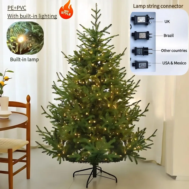 

Искусственная рождественская елка PE+PVC 120-210 см с подсветкой