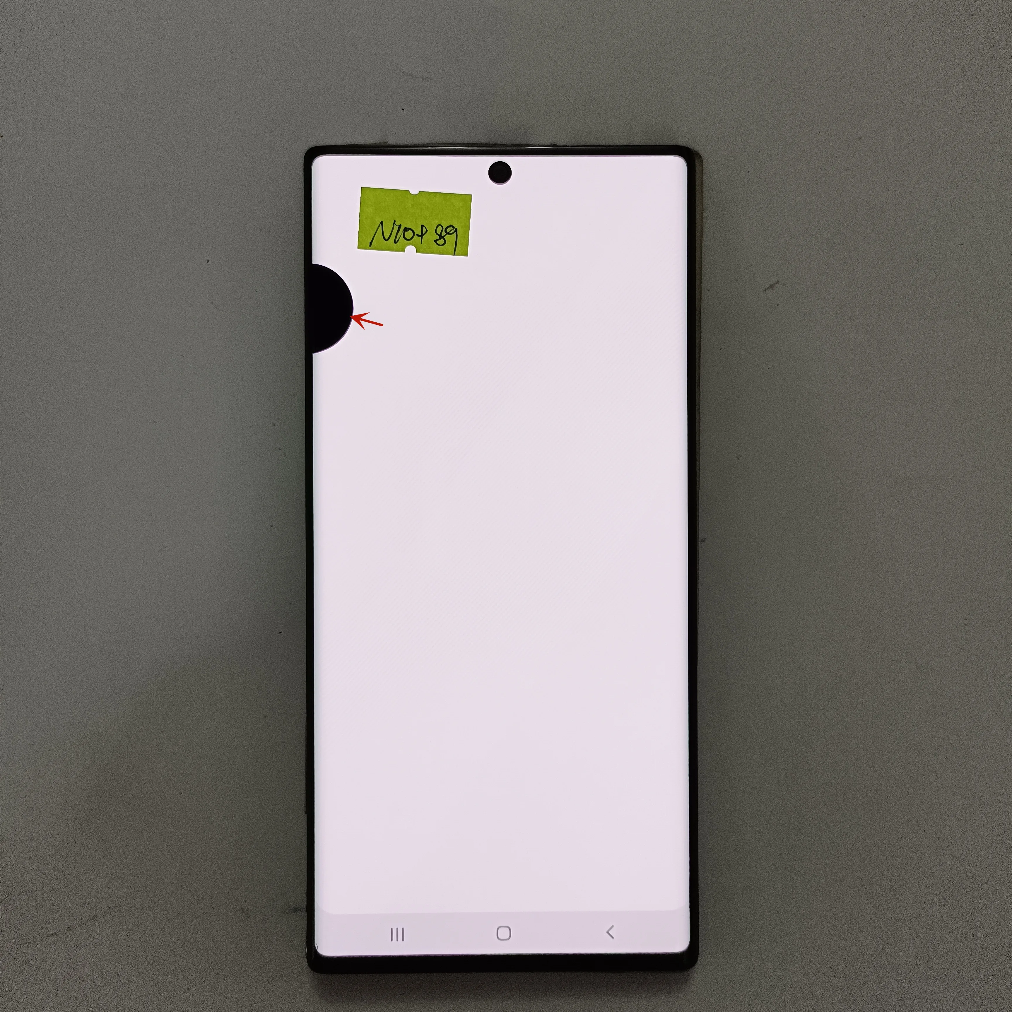 Original Screen For SAMSUNG Galaxy Note 10 Plus Display With Frame 6.8