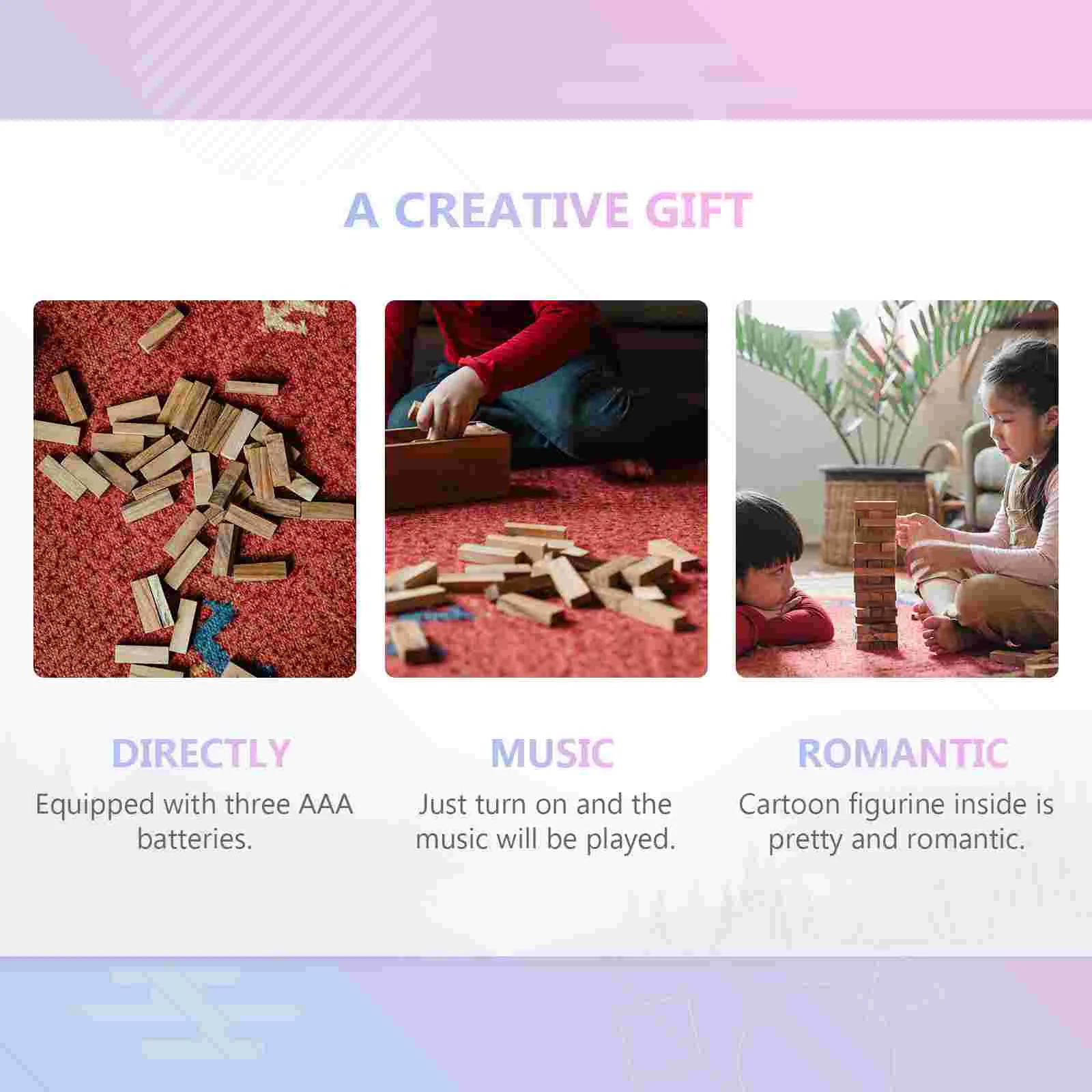 Фото Снежный шар Единорог Музыкальная шкатулка Подарок Хрустальный