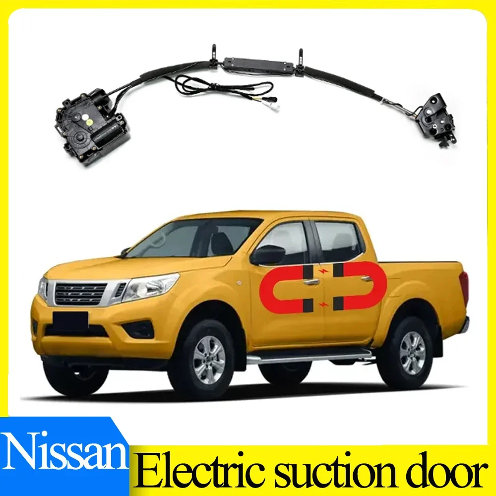 

Электрическая всасывающая дверь для Nissan Navara, сменные автоматические замки, автомобильные аксессуары, интеллектуальные инструменты для мягкого закрытия