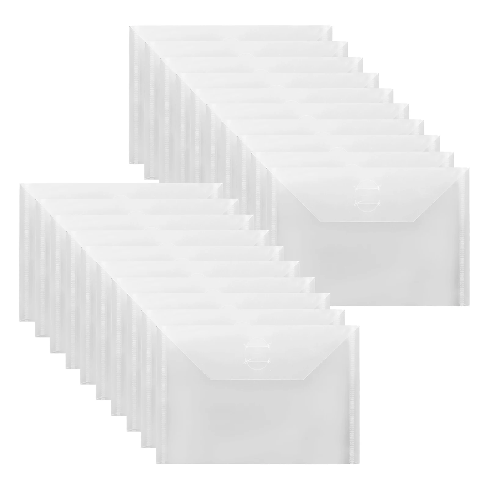 

20 шт. Шаблон Многоцелевой прозрачный пакет для хранения карман PP повторно используемый штамп трафарет для изготовления открыток портативн...