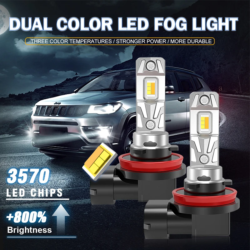 9005 лм H8 H11 лампы для фар головного света 9006 HB3 6000 HB4 H16 JP противотуманные аксессуары