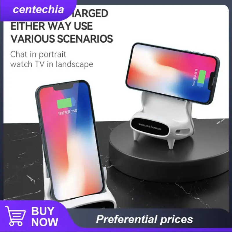 

15w Universal Tablet Desktop Holder Qi Stand Mobile Phone Holder Qi Wireless Charging Wireless Fast Charge Wireless Charger