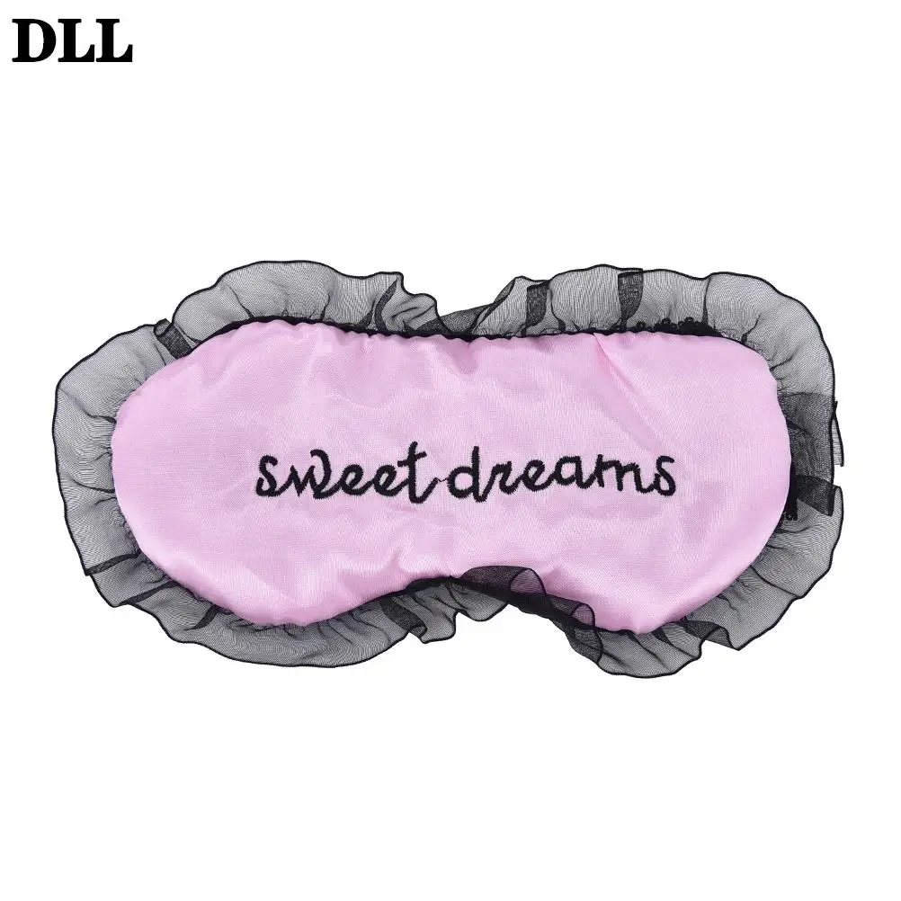 

5 Style Duplex Silk Sleeping Eye Mask Sexy Eye Shade Sleep Mask Black Mask Bandage On Eyes For Sleeping