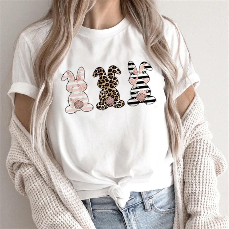 Женская футболка с принтом кролика - купить по выгодной цене |