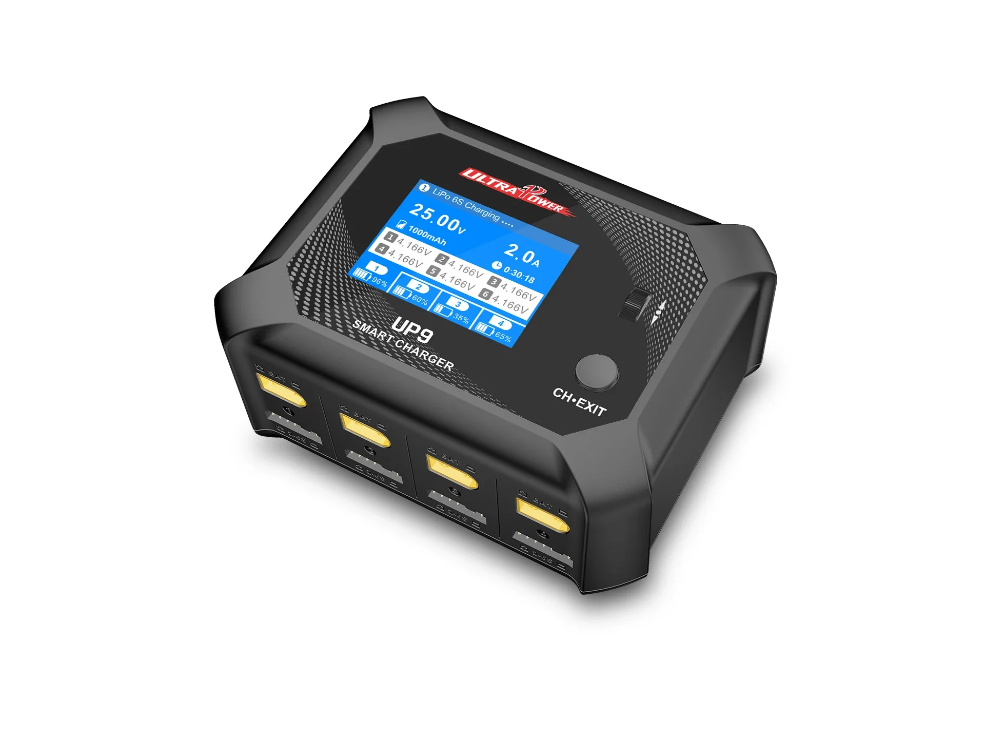 UltraPower UP9 4-канальное интеллектуальное зарядное устройство разрядное для 1-6S
