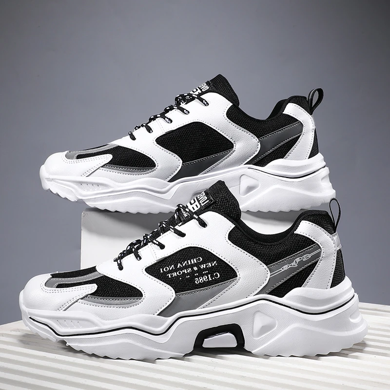 

Outdoor Lightweight Men Running Sneakers Quality Jogging Male Athletic Shoes Comfort Hard-wearing Tenis Masculino Fashion Trend
