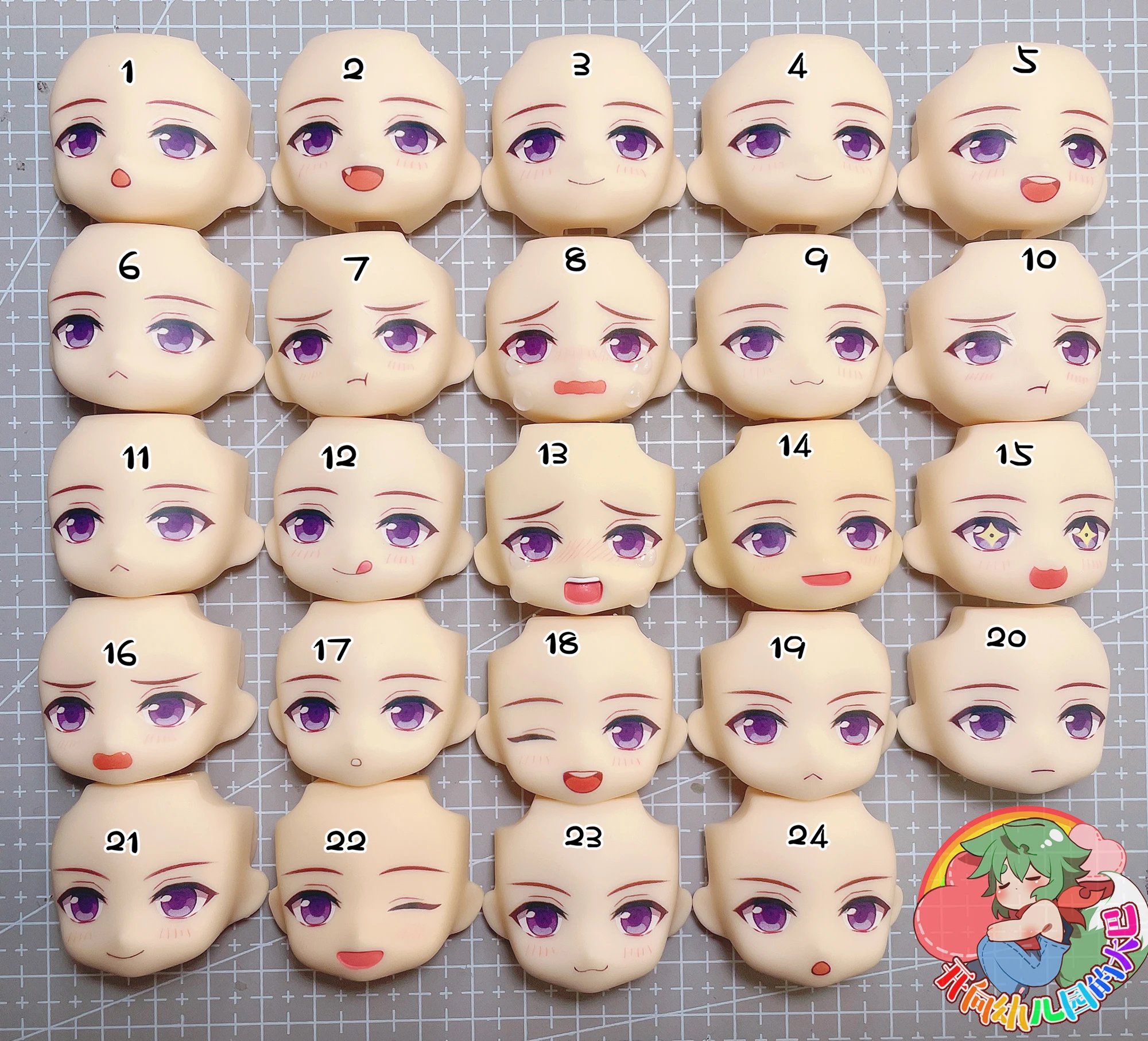 

Game Ensemble Stars Suou Tsukasa Handmade OB11 Water Paste Face Alternate Face Expression Replacement Face Anime Cosplay Gift