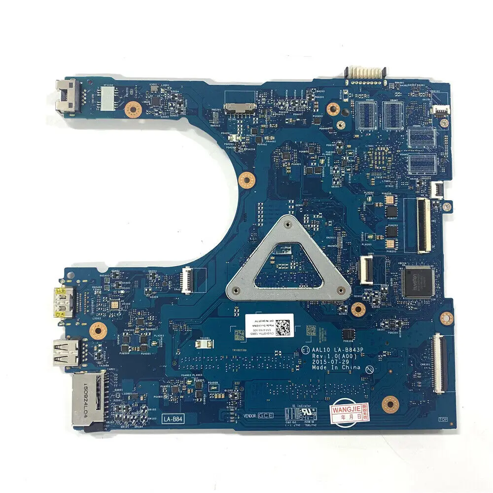 ДЛЯ Dell Inspiron 14 5458 5558 5758 SR26C I5-5250U CN-0H3T7K H3T7K AAL10 LA-B843P