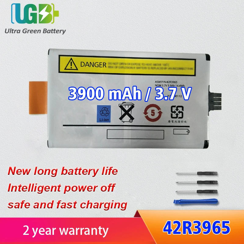 UGB New 42R3965 Battery For IBM FC 5739 5778 5781 5782 571F 575B Battery 3900mAh 3.7V