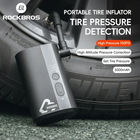 ROCKBROS Мини-насос 150psi