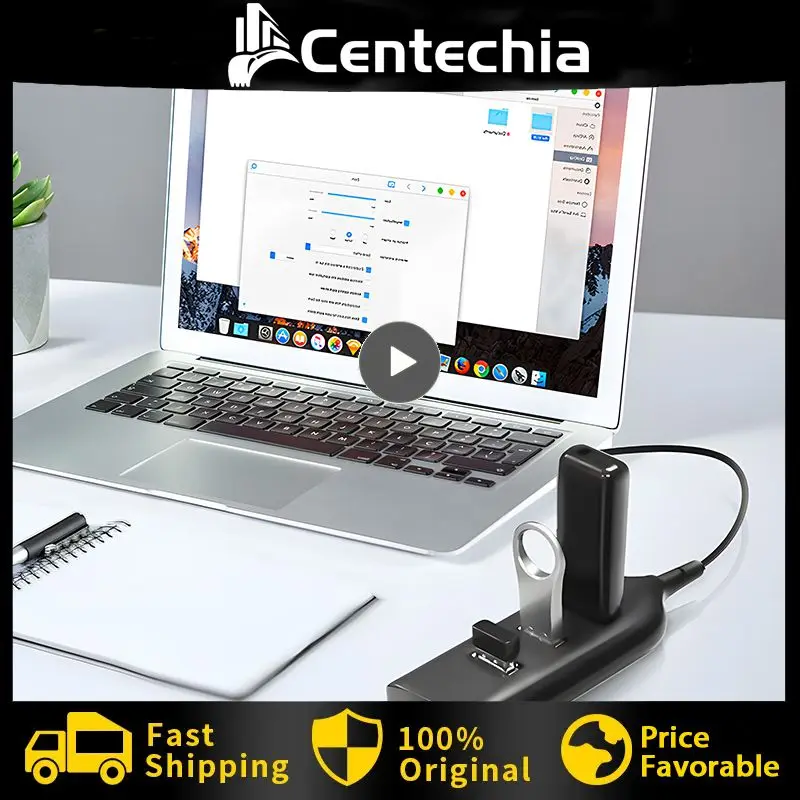 

4 Usb 2.0 Ports Extension Splitter Portable High Speed Adapter Pattern Multi Usb 2.0 Hub For Laptop Pc Computer Universal Hub