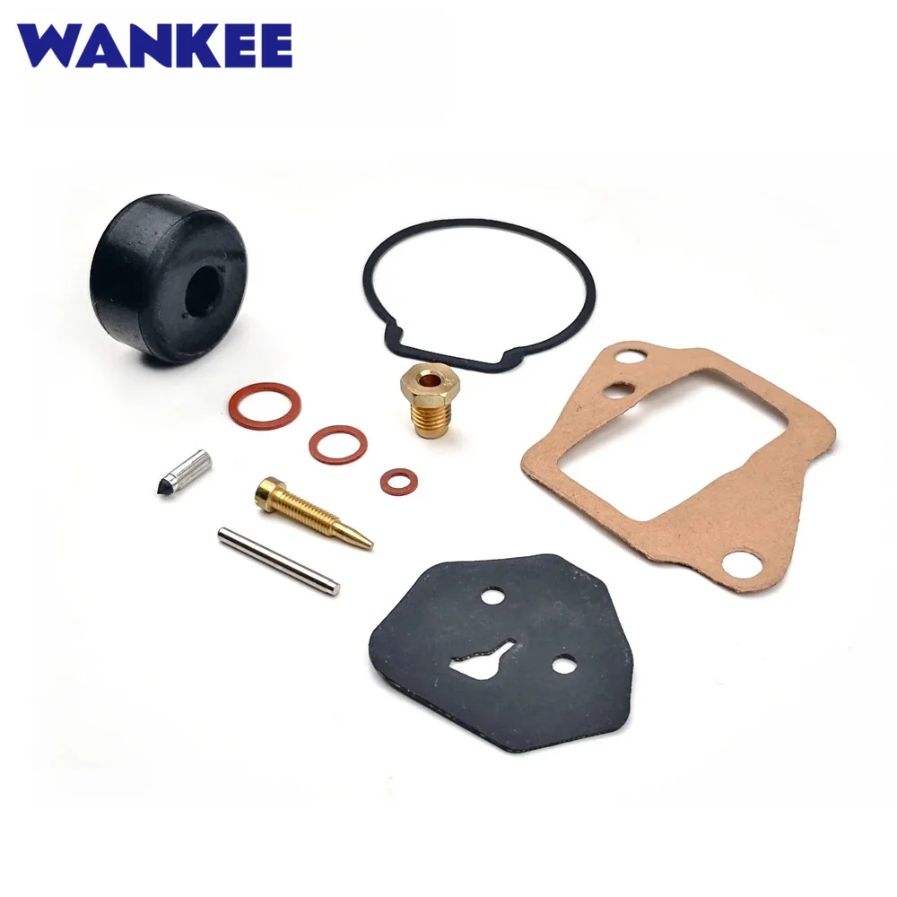 Фото Ремонтный комплект карбюратора Wankee New 677-W0093-00 для подвесных лодочных моторов Yamaha 9.9HP 15HP, 677-W0093-04, 6E7-W0093 №2