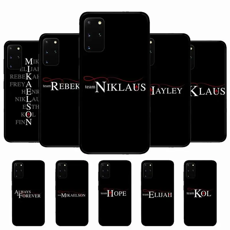

Mikaelson Family Phone Case for Samsung S10 21 20 9 8 plus lite S20 UlTRA 7edge