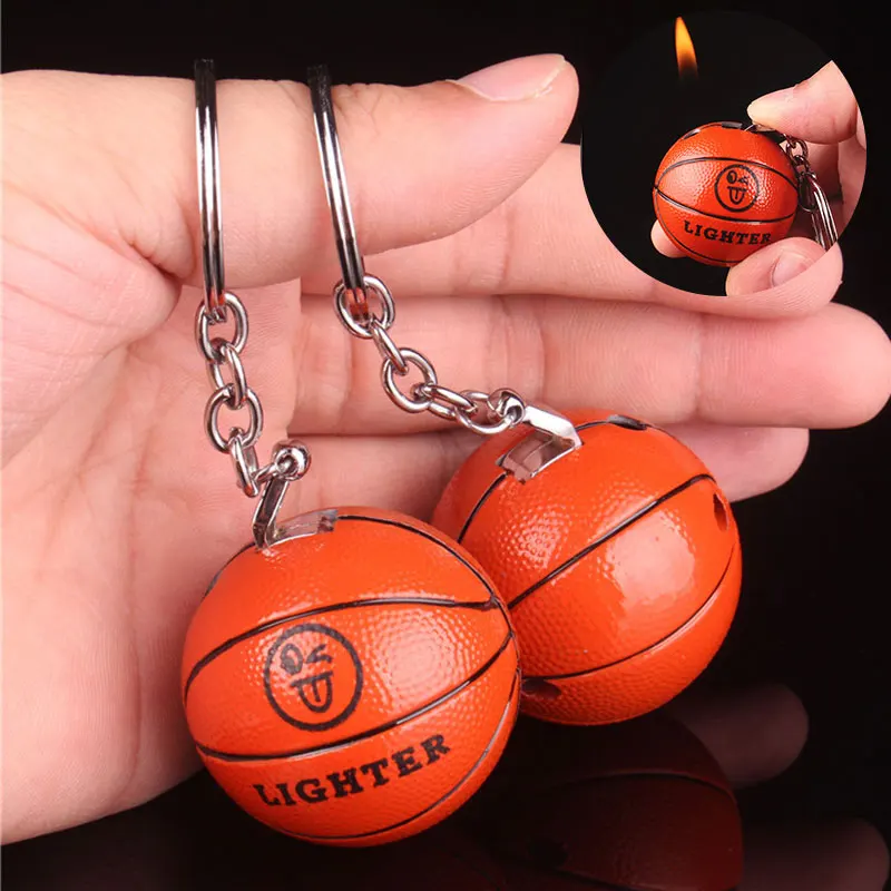 

Creative Basketball Football Cigarette Lighters Mini Torch Butane Jet Gas Lighter Smoking Accessories for Friends (Without Gas)