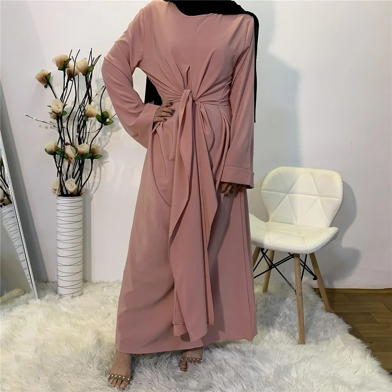 Islam Abaya Kafta Dubai Turkey Hijab Muslim Dress India American Islam Clothing Dresses For Women Vestidos Oman Musulman De Mode