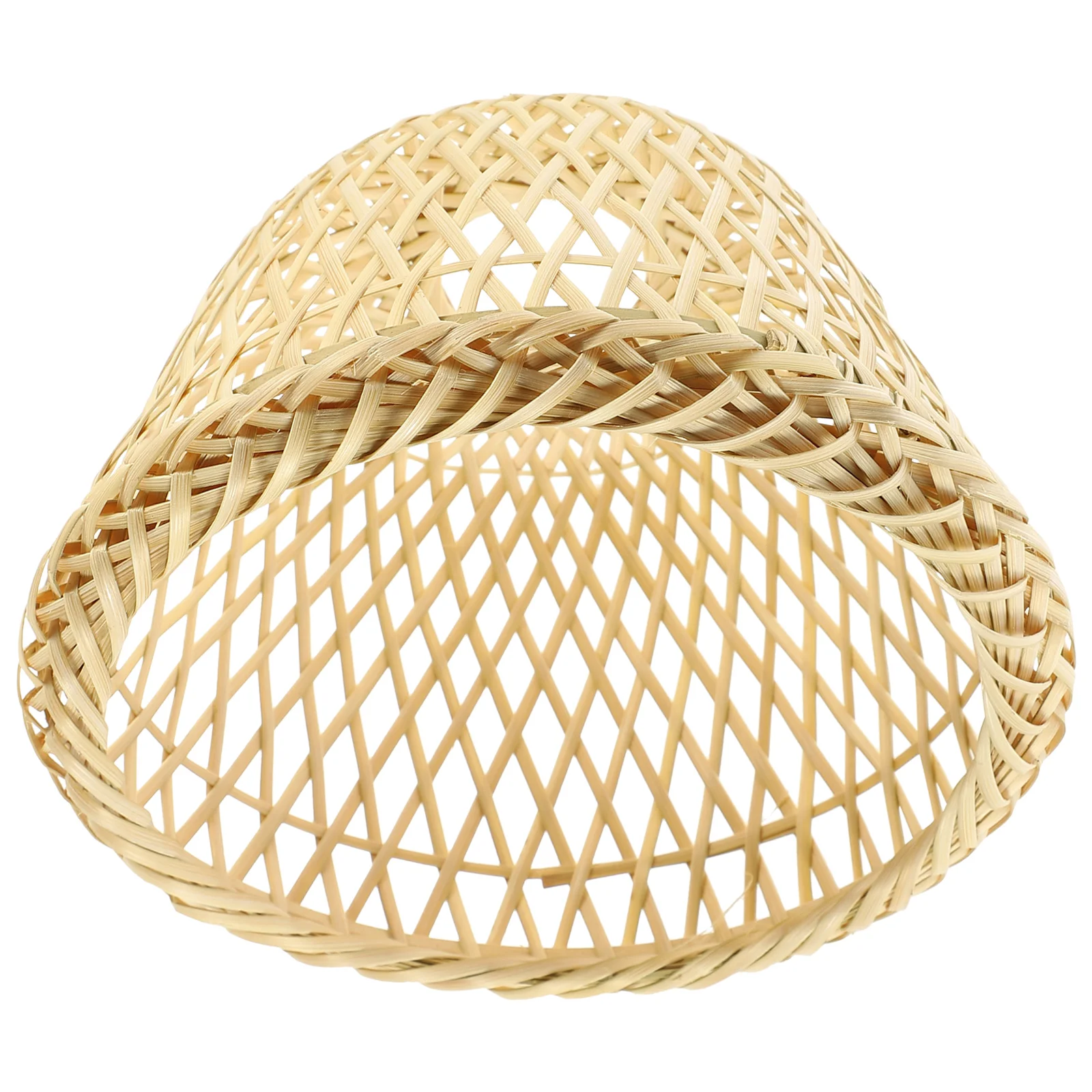

Bamboo Lampshade Creative Woven Accessory Ceiling Retro Decor Simple Cover Hand