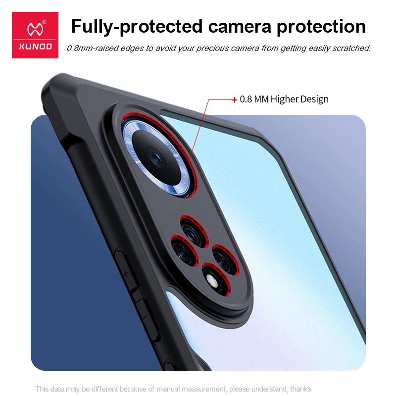 nova9 se case xundd shockproof case for huawei nova 9 se pro case transparent bumper phone cover anti scratch dustproof shell free global shipping