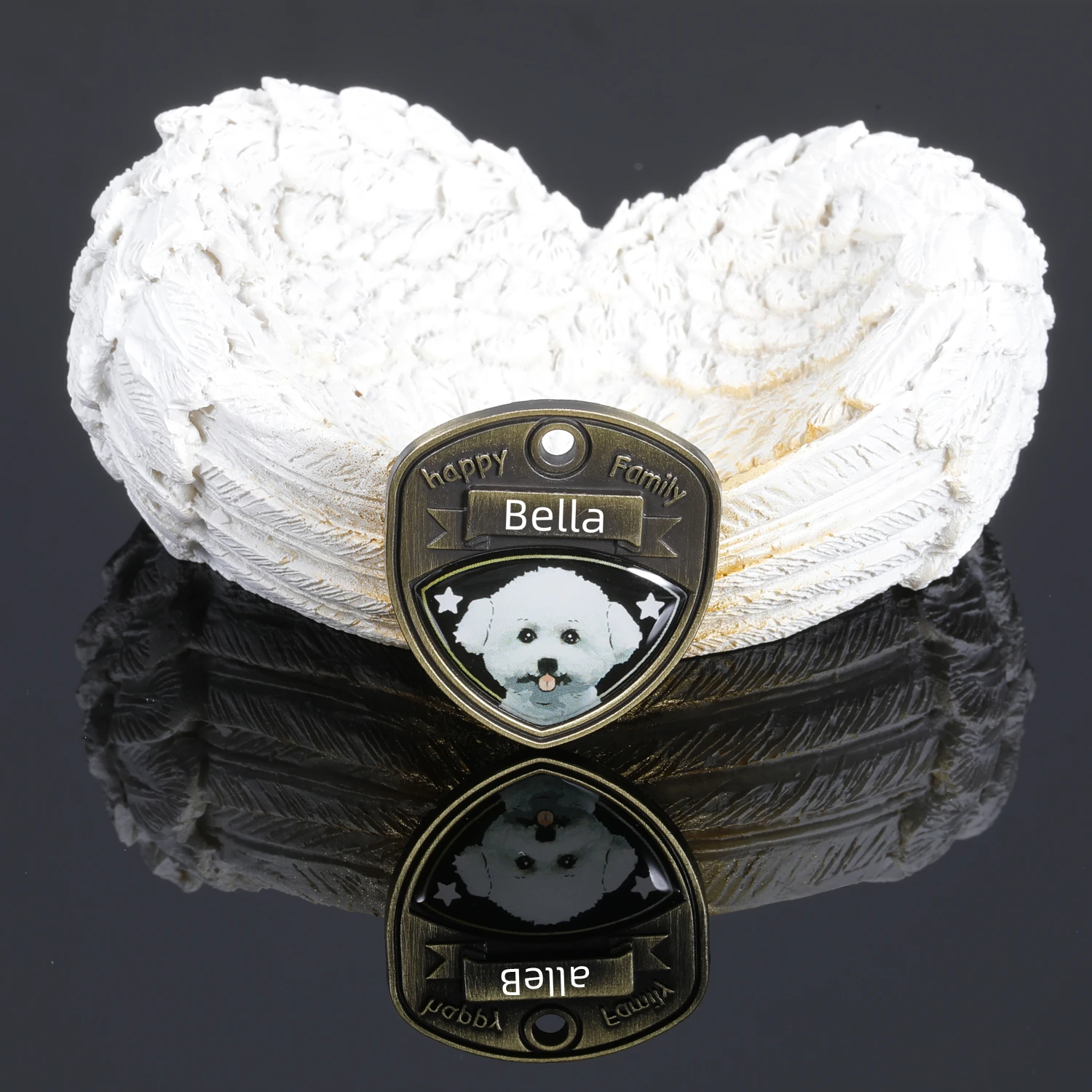 

New Customized Pet Name Tags Copper Personalized Dog Cat Name Collars Tag Corgi Labrador Collar Kitten Puppy Tag Pet Supplies